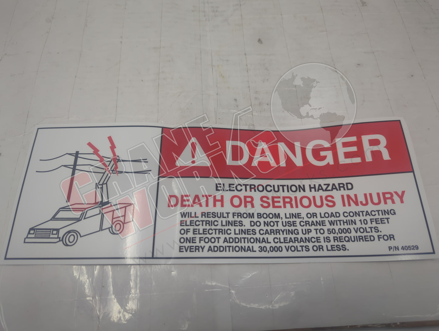 040529000 | New Decal, Elec. Hazard