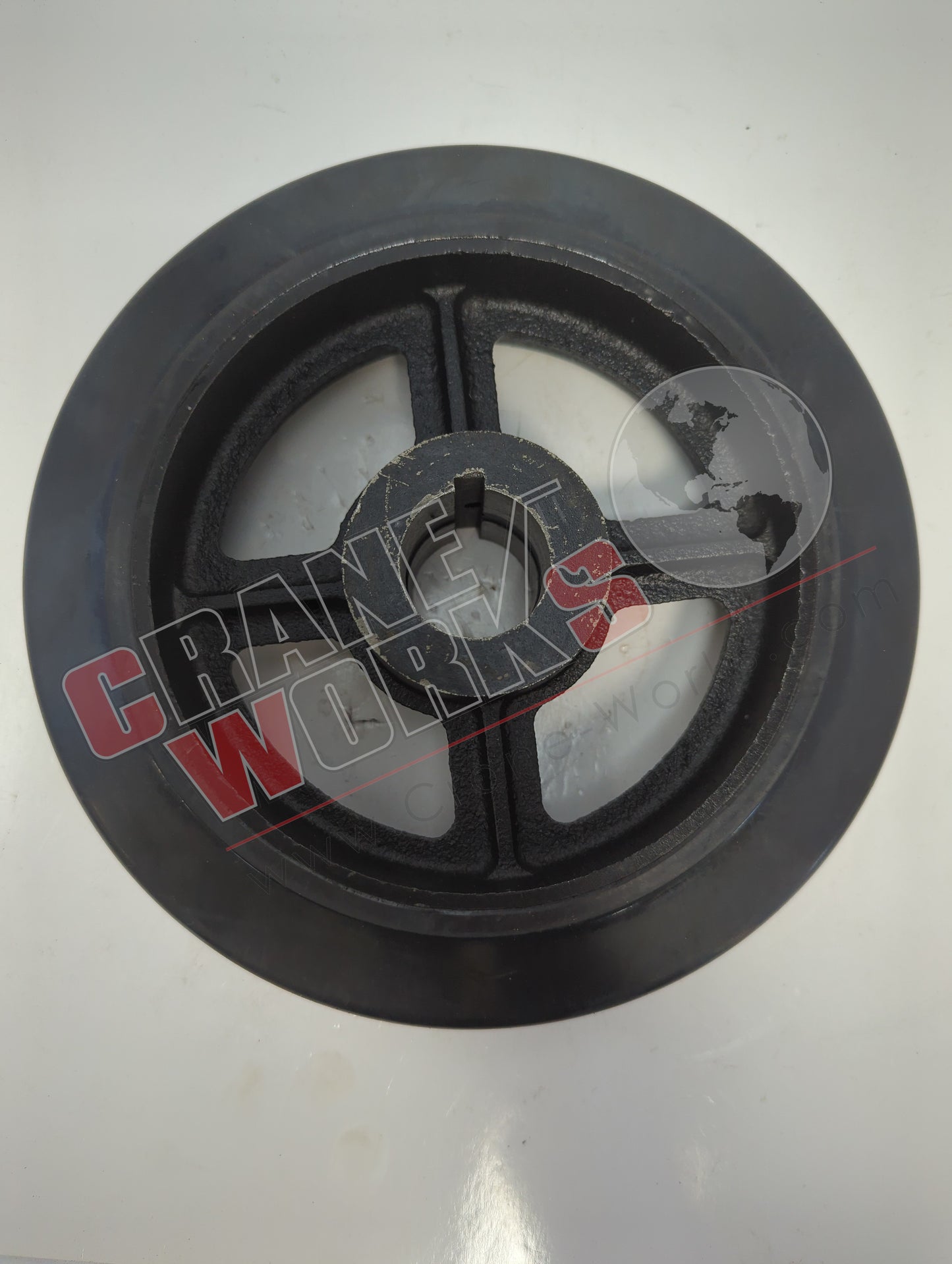 106FB | New 8" Rubber Whl For Drive Shaft