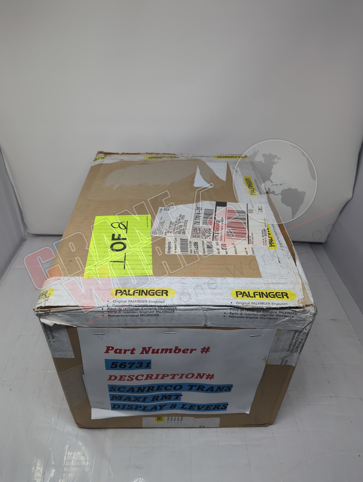 56731 | New Scanreco Trans Maxi Rmt Display 8 Levers