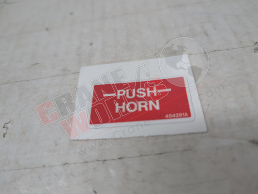 454291TU | New Decal - Horn