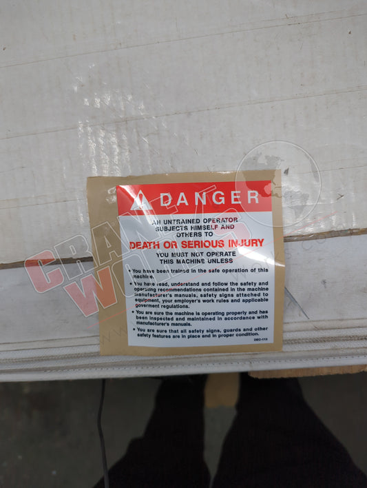 DEC-113 | New An Untrained Operator Subjects Himself And Others