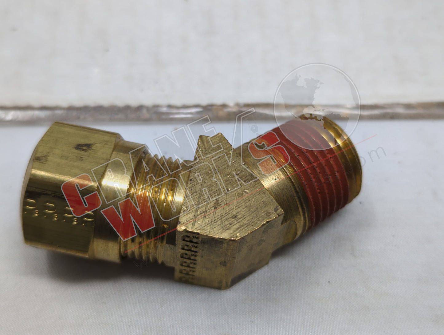 279NTA-10-08 | New -10 Compress X -8 Pipe 45 Deg