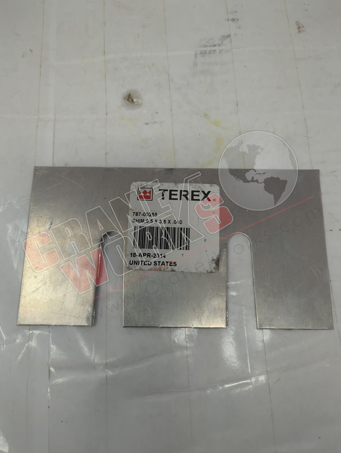 787-00255 | New Shim .040