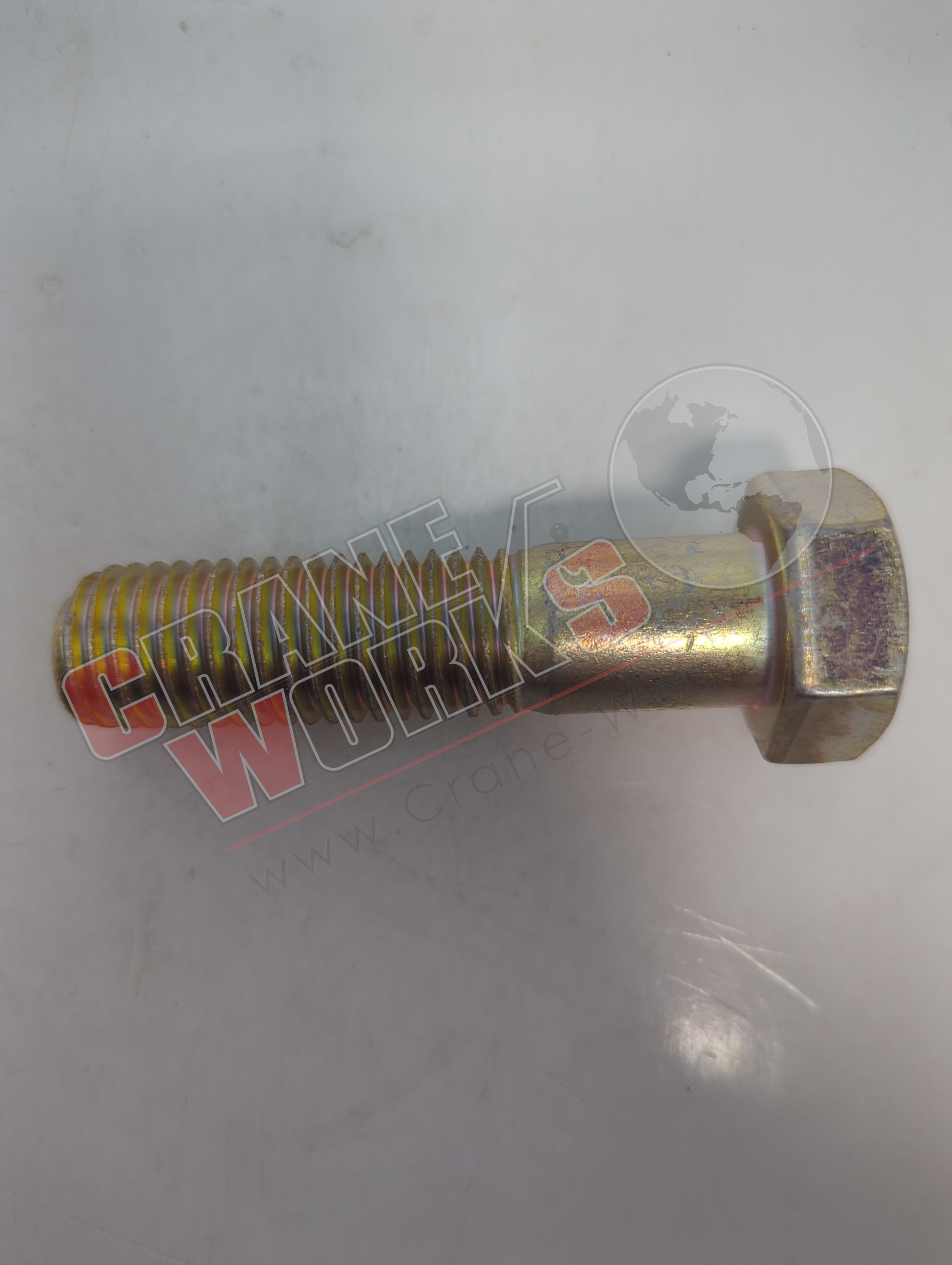39176 | New Grade 8 Hex Head Bolt 3/4-10X3 (63445) – CraneWorks