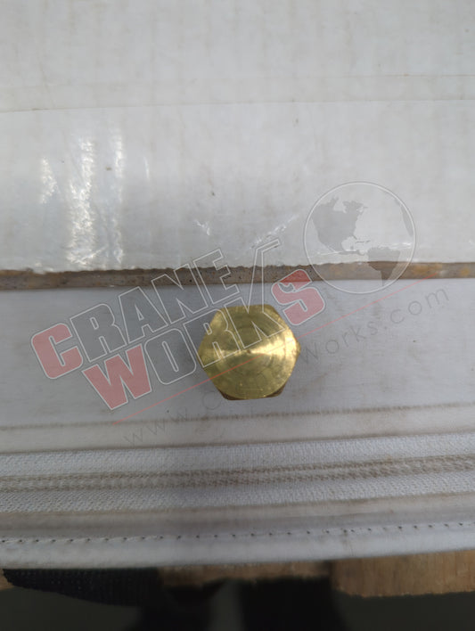 '-11083-6 | New 3/8" Brass Plug (218P-06)