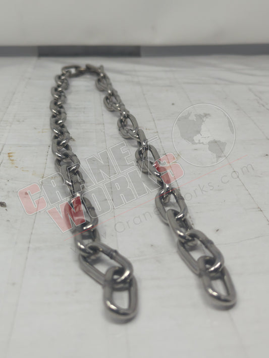 48RC74 | New Chain,1/8 In Trade Size, 304L Ss