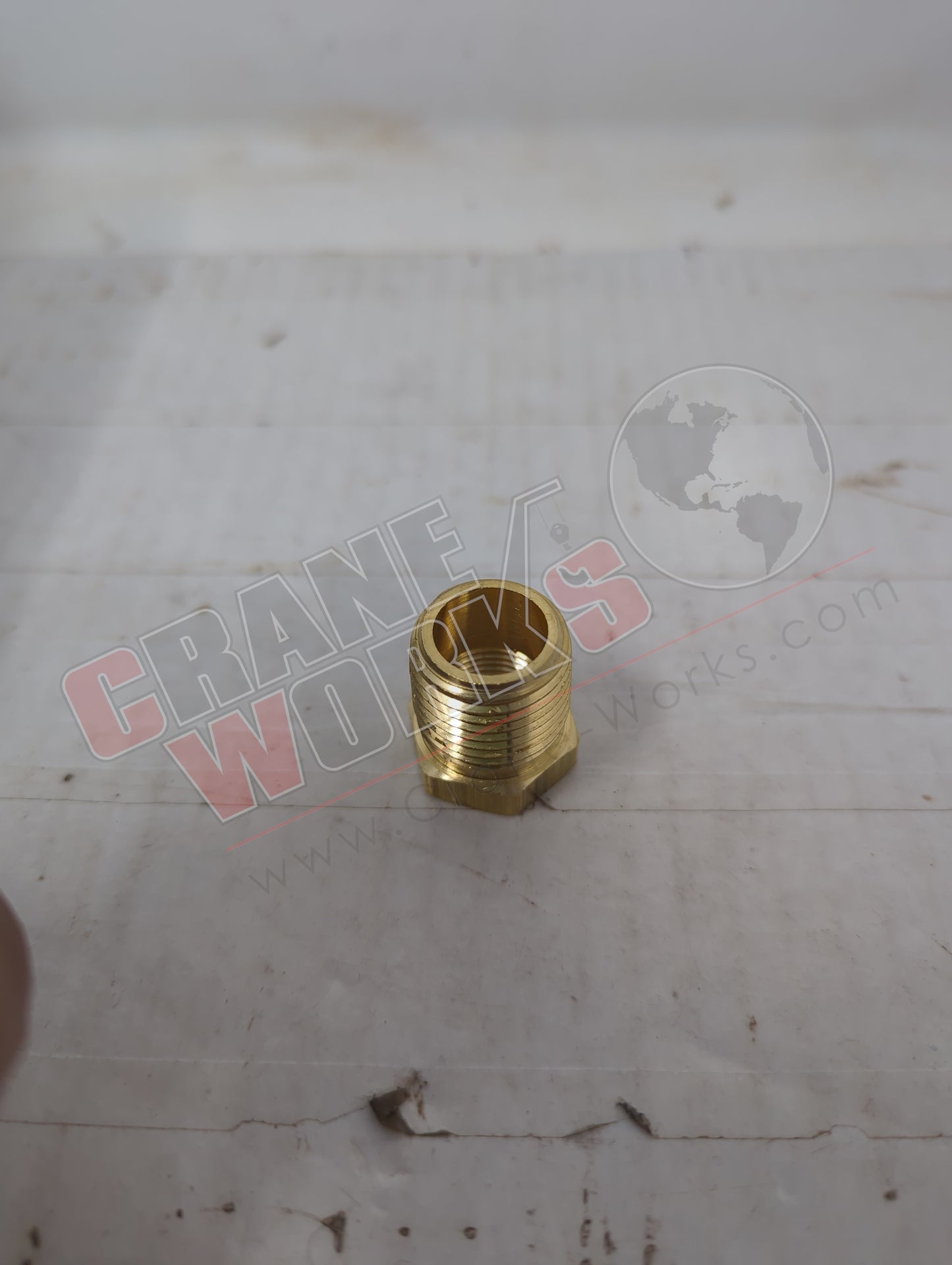 '-11089-3 | New Brass Bushing 1/2" To 3/8" (90324) (209P-08-06)