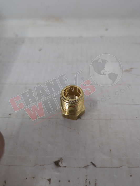 '-11089-3 | New Brass Bushing 1/2" To 3/8" (90324) (209P-08-06)