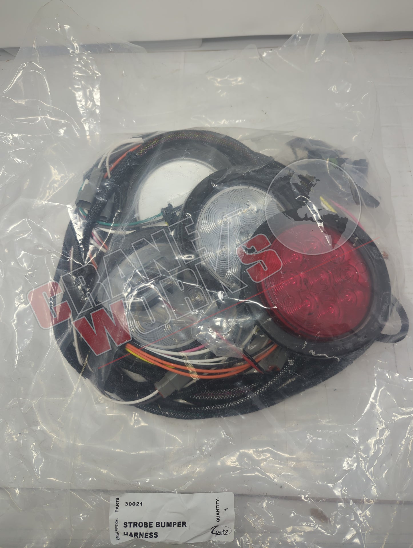39021 | New Rear Mounted Bumper Strobe Harness