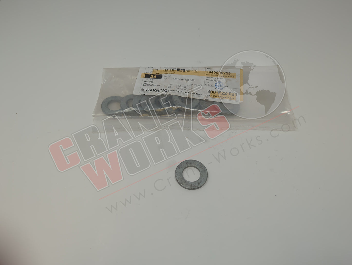 7949000259 | New F Washer 5/8