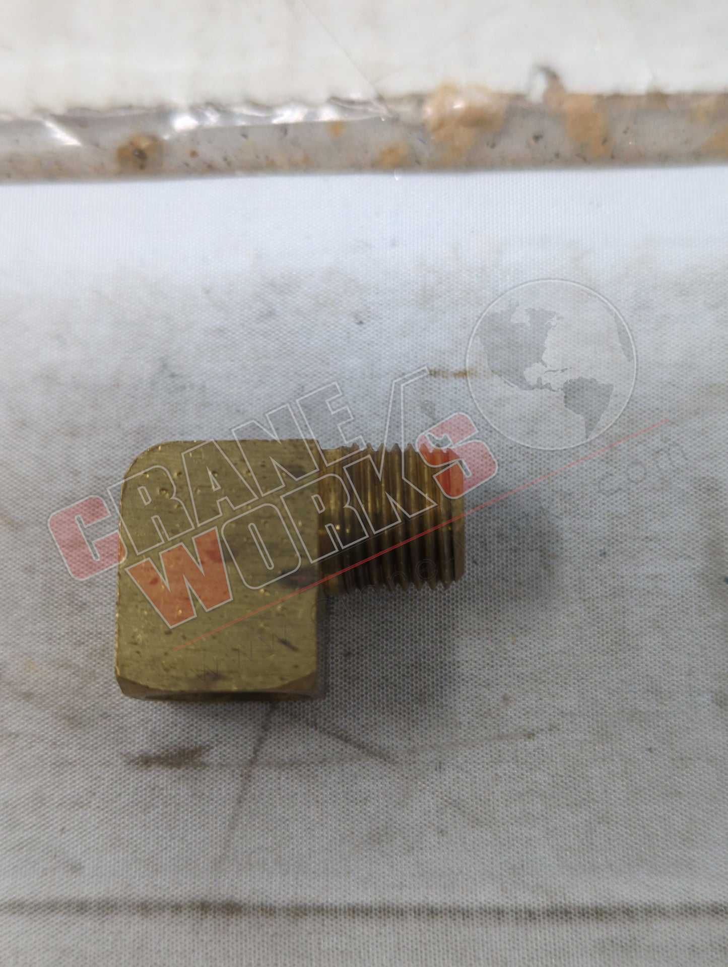 11101 | New Elbow 90Deg Street Brass Pipe 1/8"