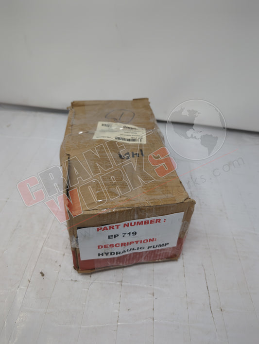 EP 719 | New Hydraulic Pump