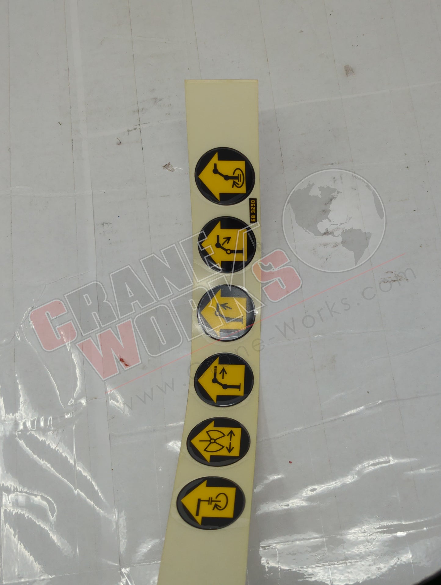 EB3250 | New Control Decals, Use Eb3249