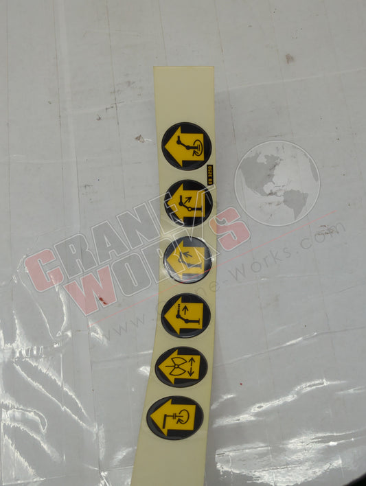 EB3250 | New Control Decals, Use Eb3249