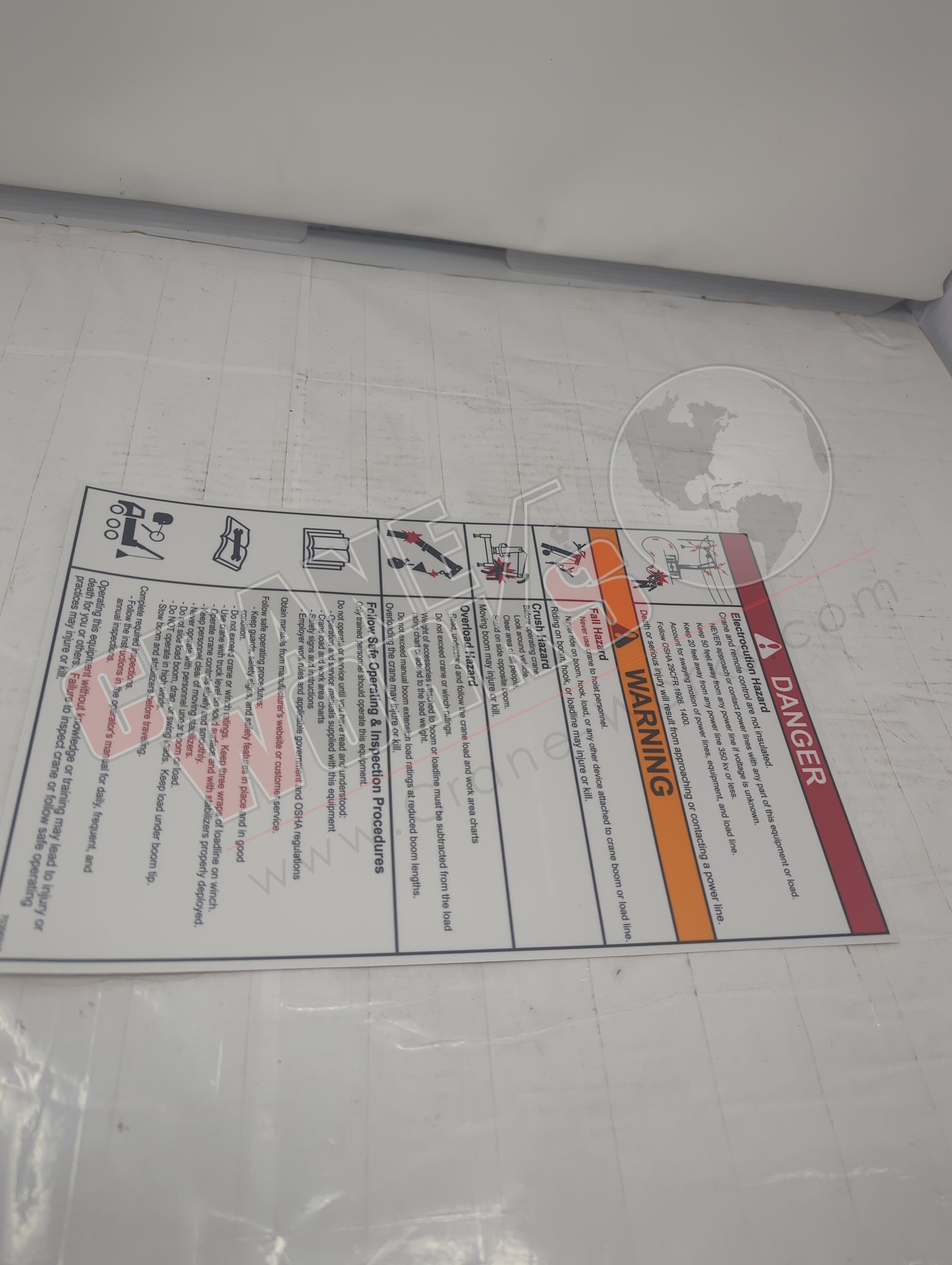 70396918 | New Decal-Danger Articulated Lg