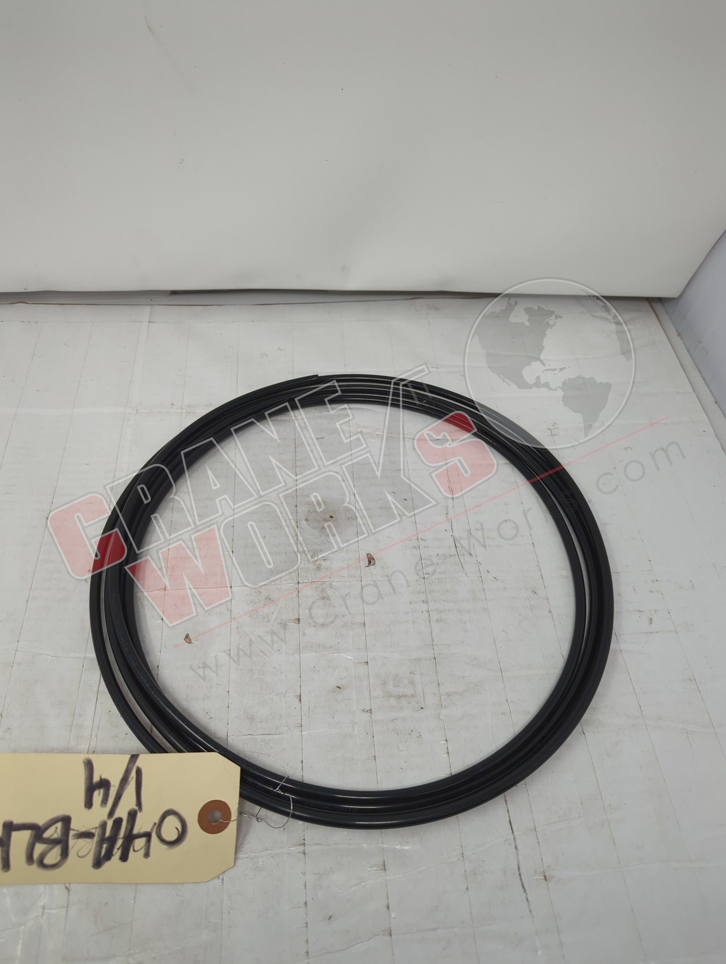 04A-BLK | New 1/4" Blk Nylon Tubing