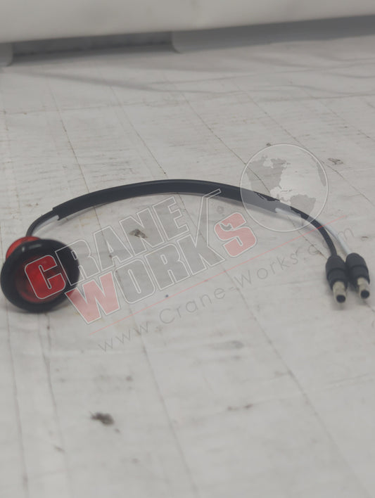 33075R | New Led 3/4" Led W/ Grmt Red