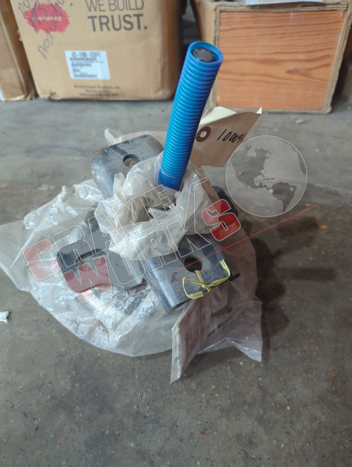 10004663MZ | New Hook Pintle Air Coupling Kit 100-4H S