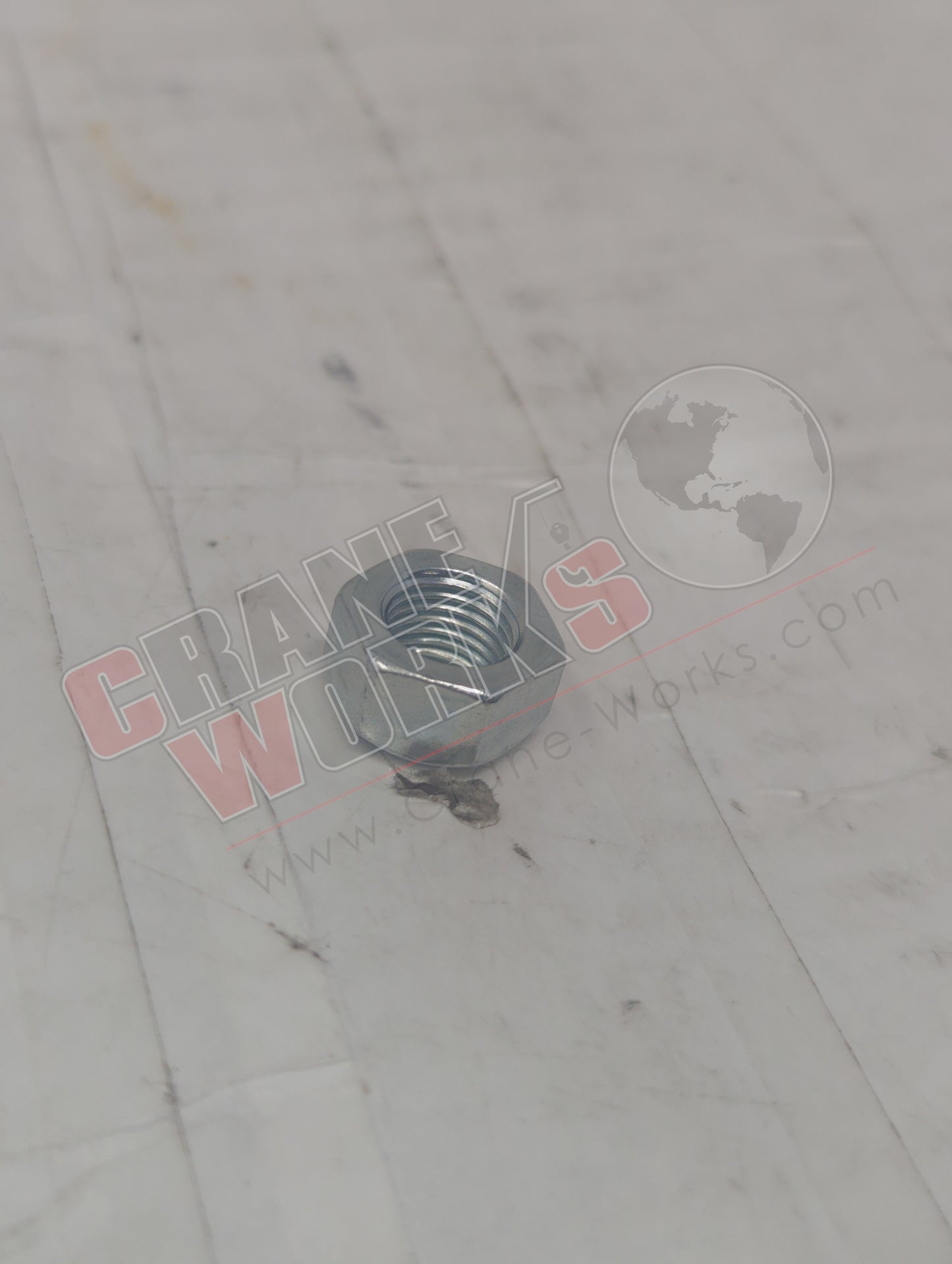 BOW36797 | New 3/8 Sae Steel Lock Nut (25305)