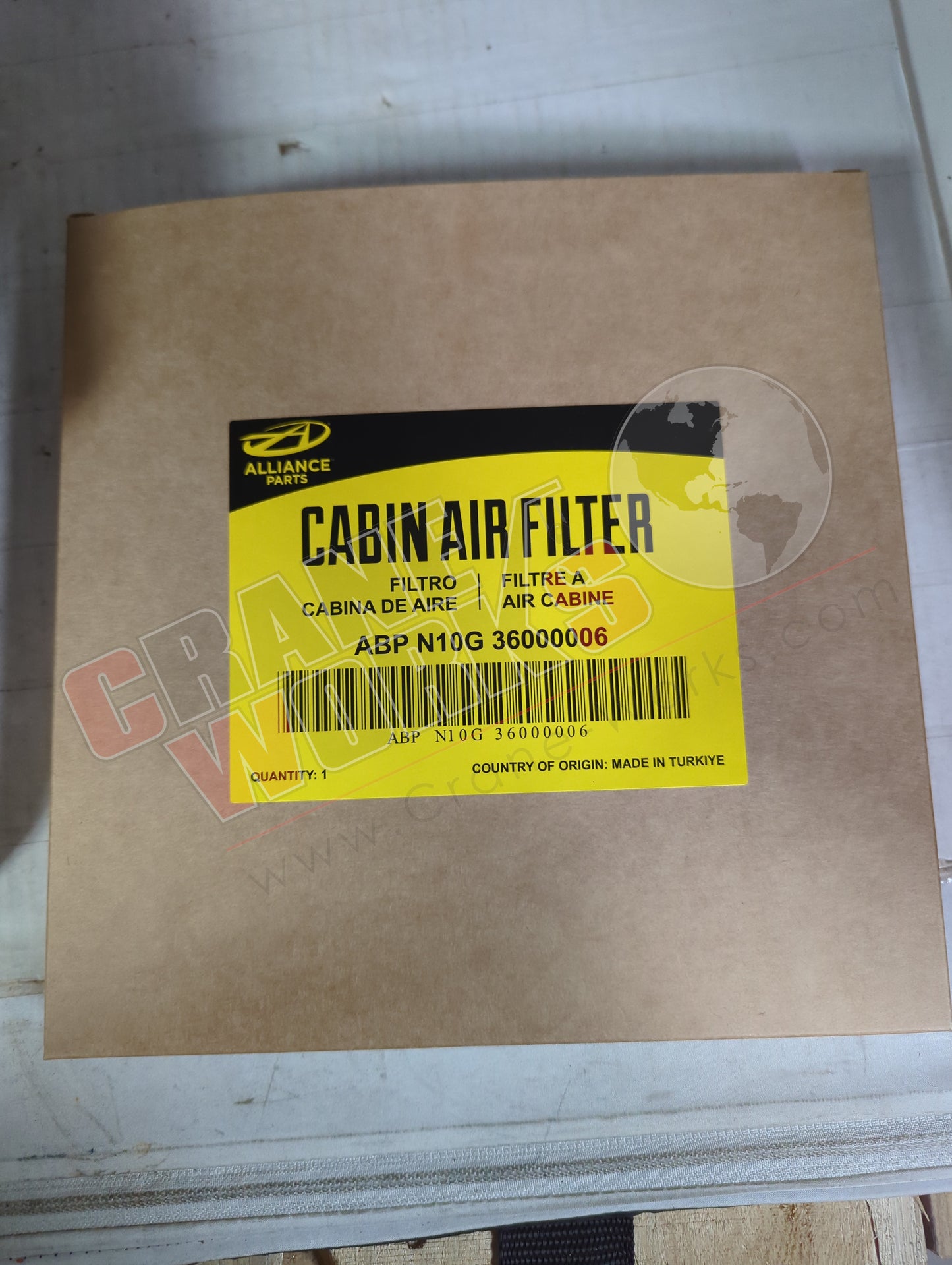 N10G-36000006 | New Filter- Vent