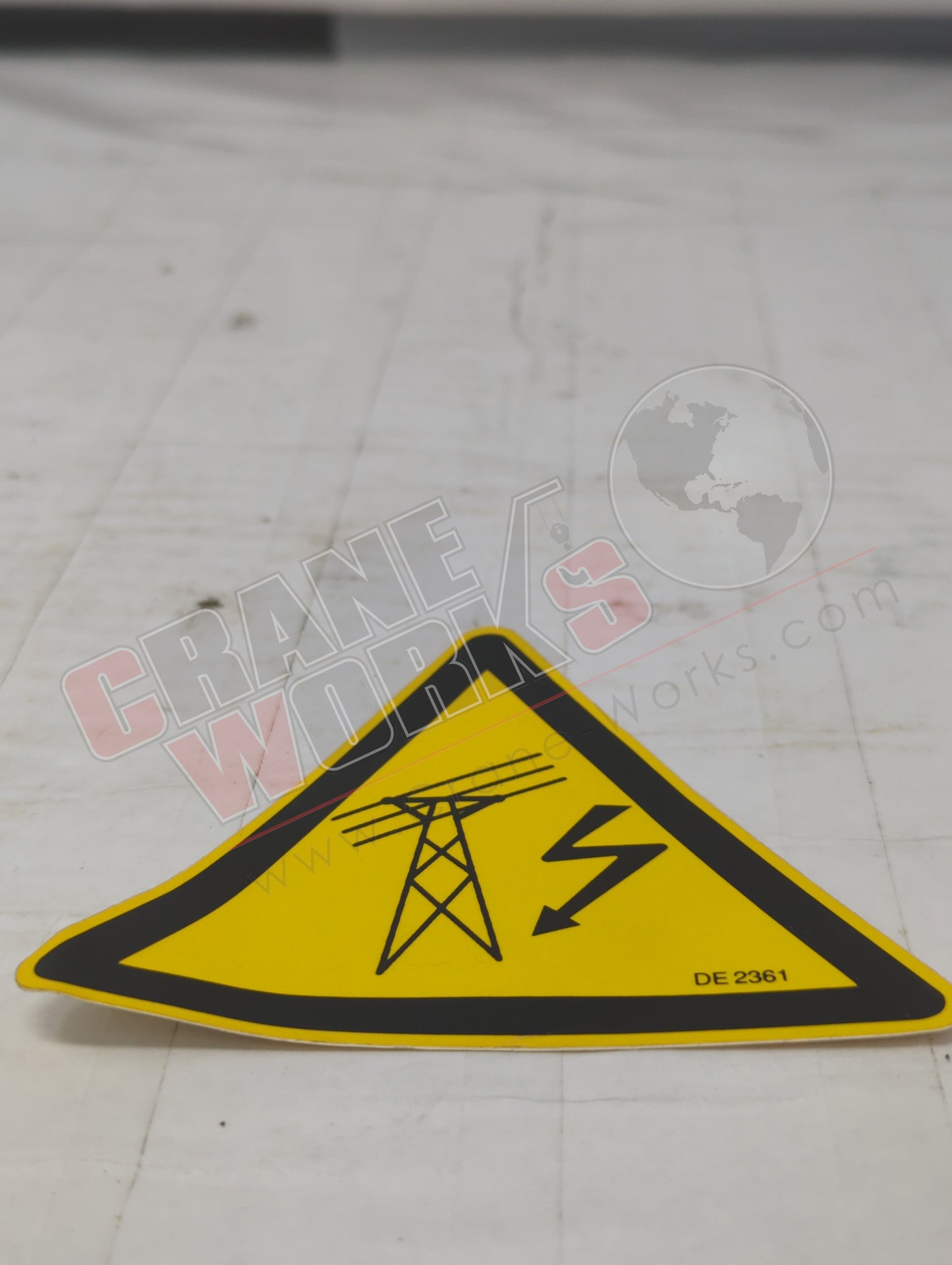 DE2361 | New Safety Decal