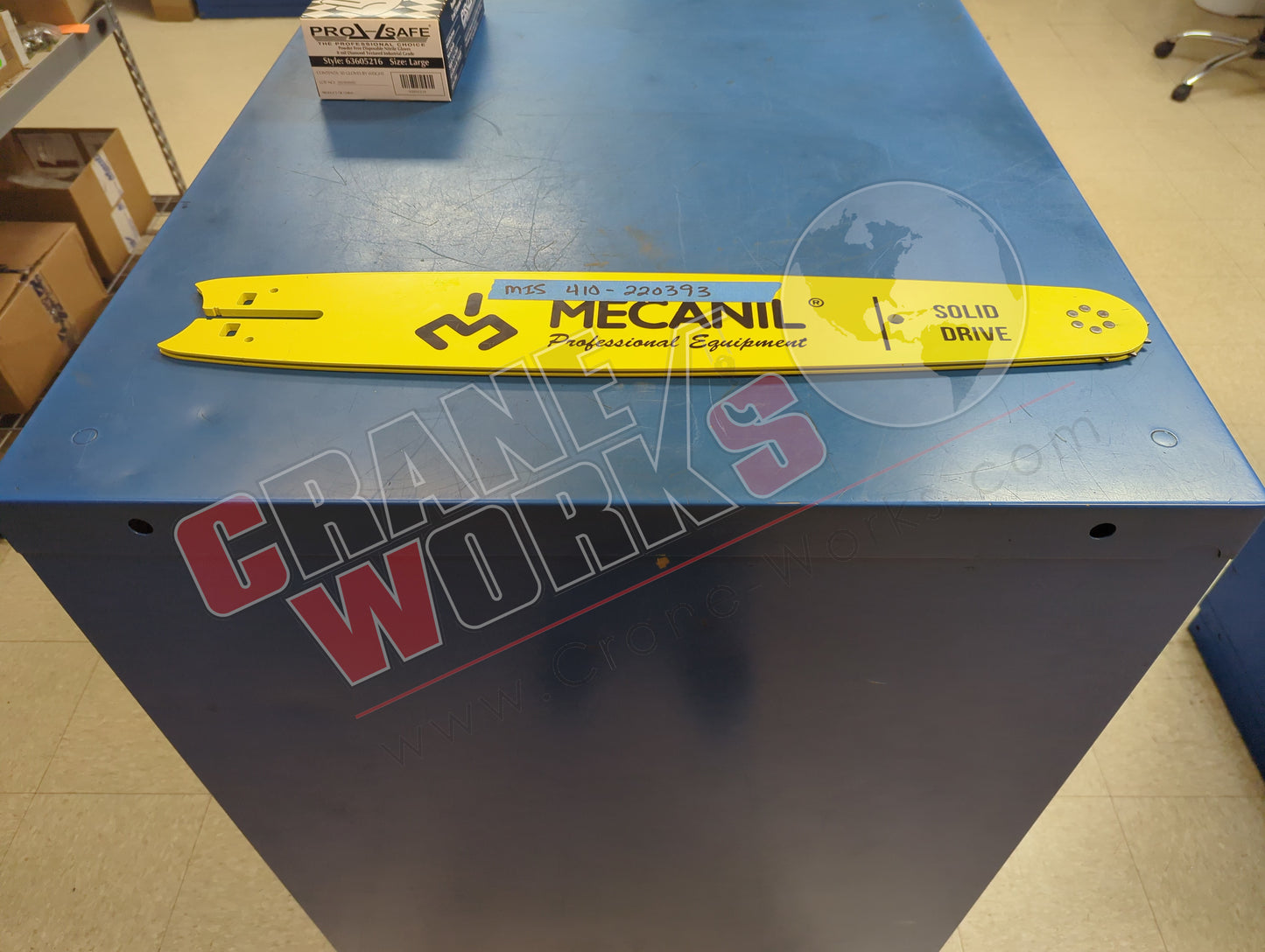 410-220393 | New 22" Saw Bar, Mecanil