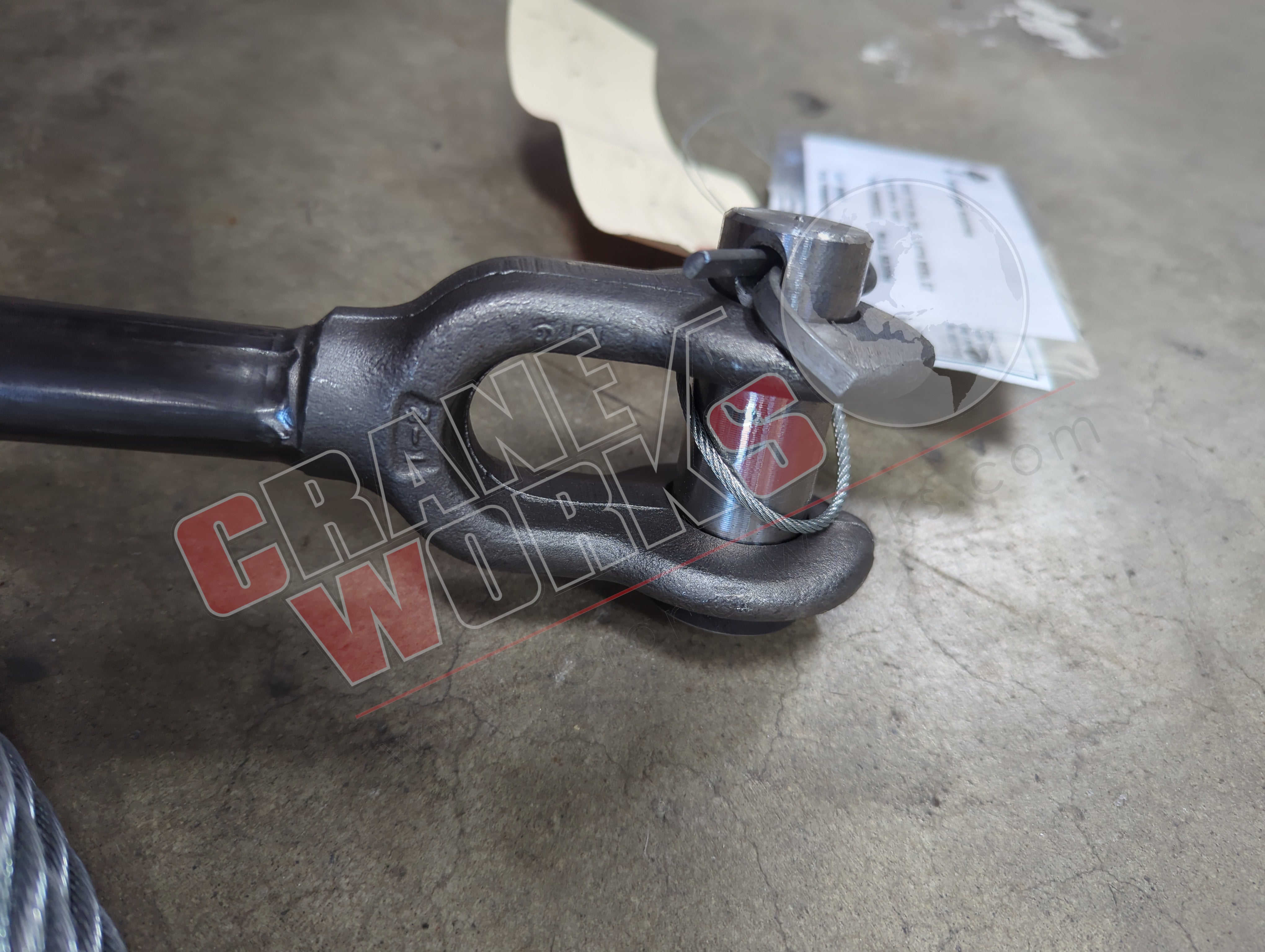 70580232 | New Wire Rope Asm- Galv.44 (6X25) X 100' Xips – CraneWorks