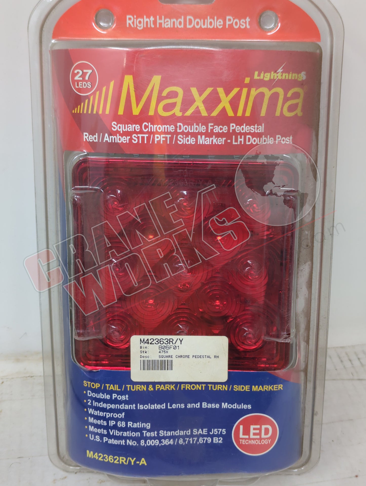 M42363R/Y | New Squre Trn Light Led