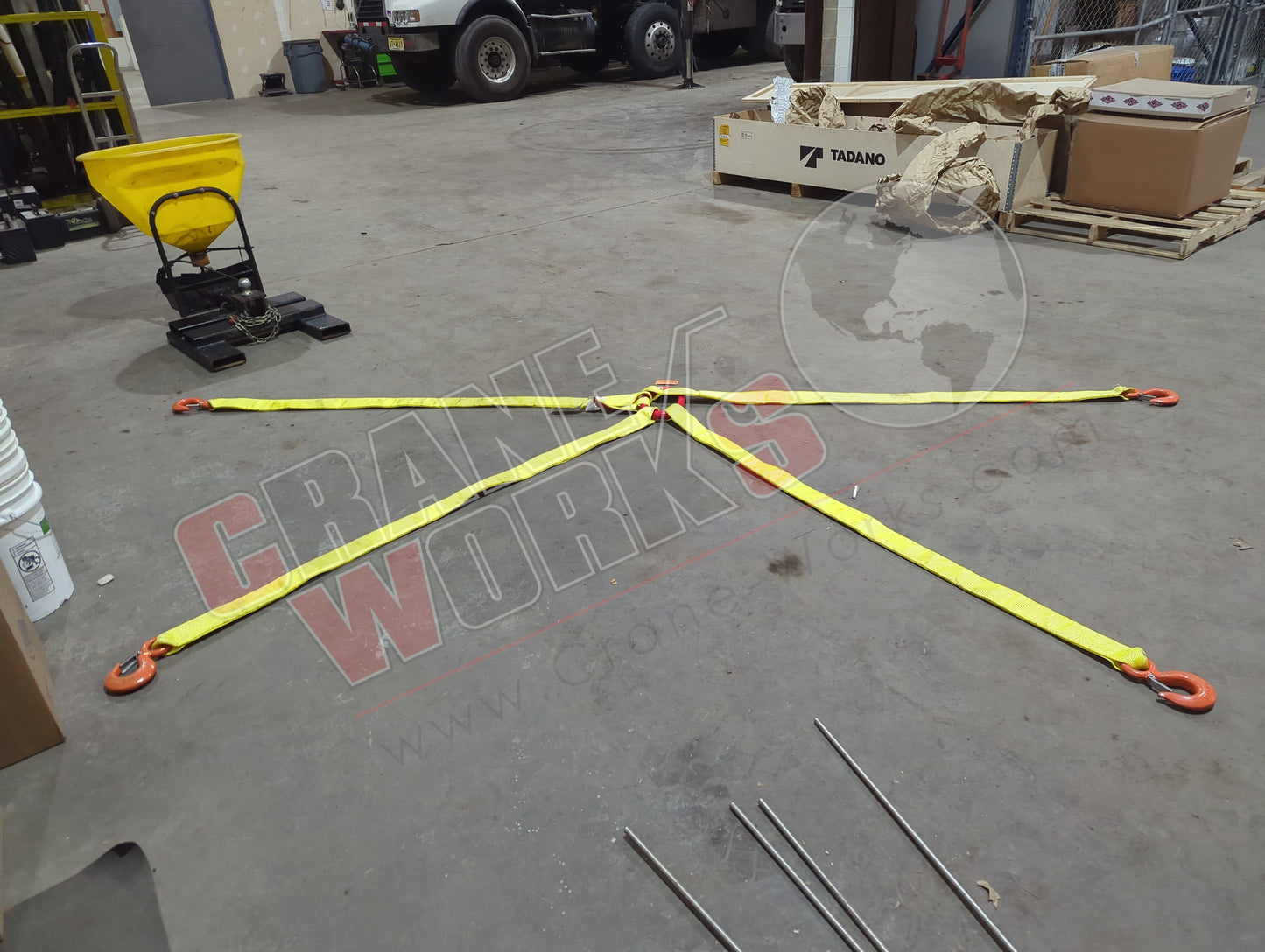 1101-01569 | New Bridle, 3" X 6' Two Ply Polyester Four Leg