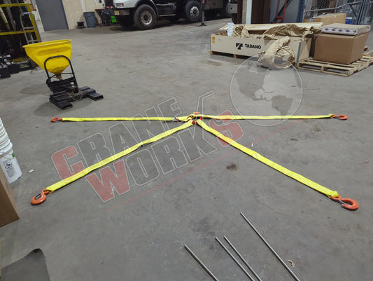 1101-01569 | New Bridle, 3" X 6' Two Ply Polyester Four Leg