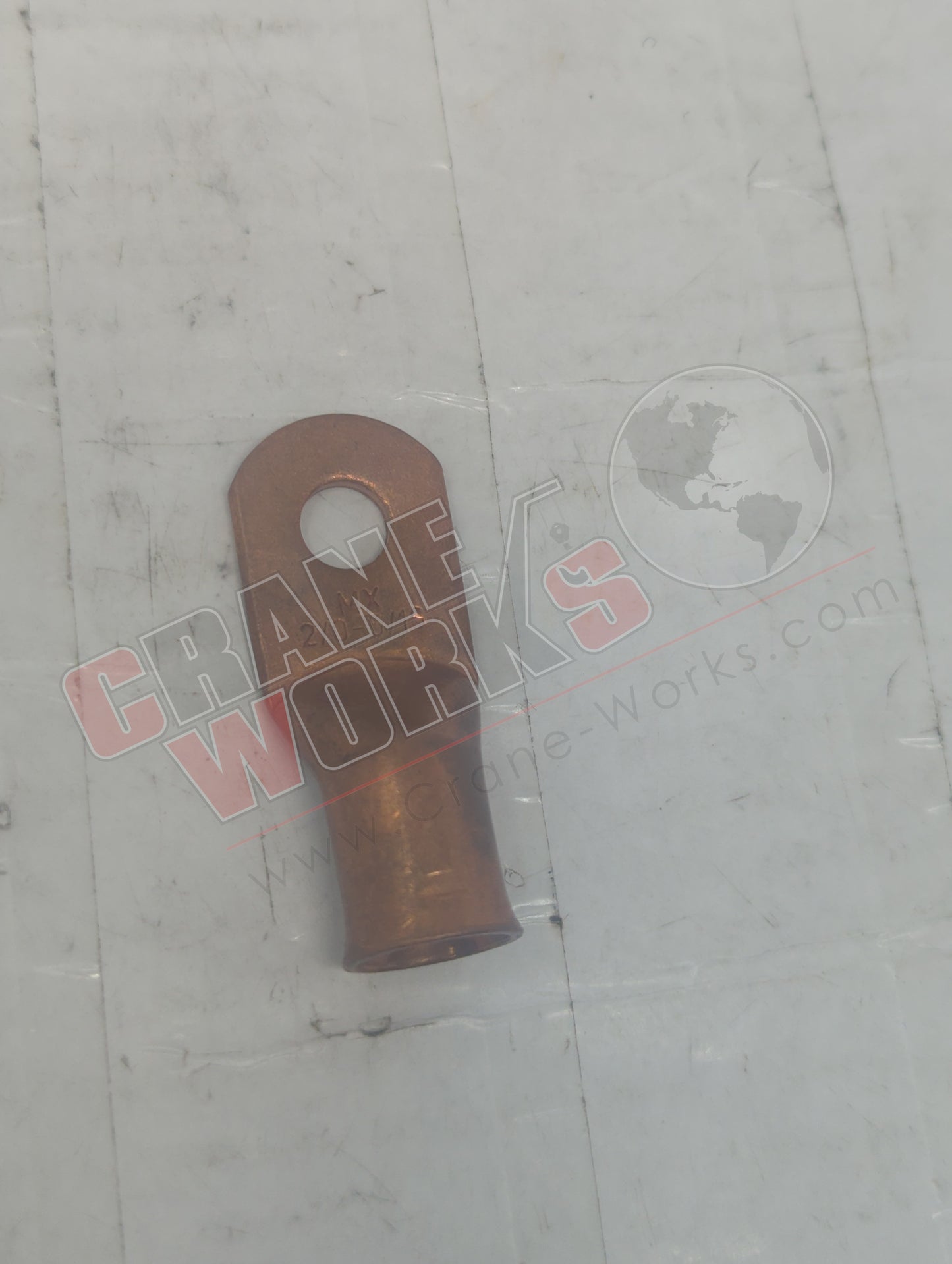 '-23401-7 | New Lug-Copper-Tin Plated 3/8 Stud 2/0 Ga. (43170)