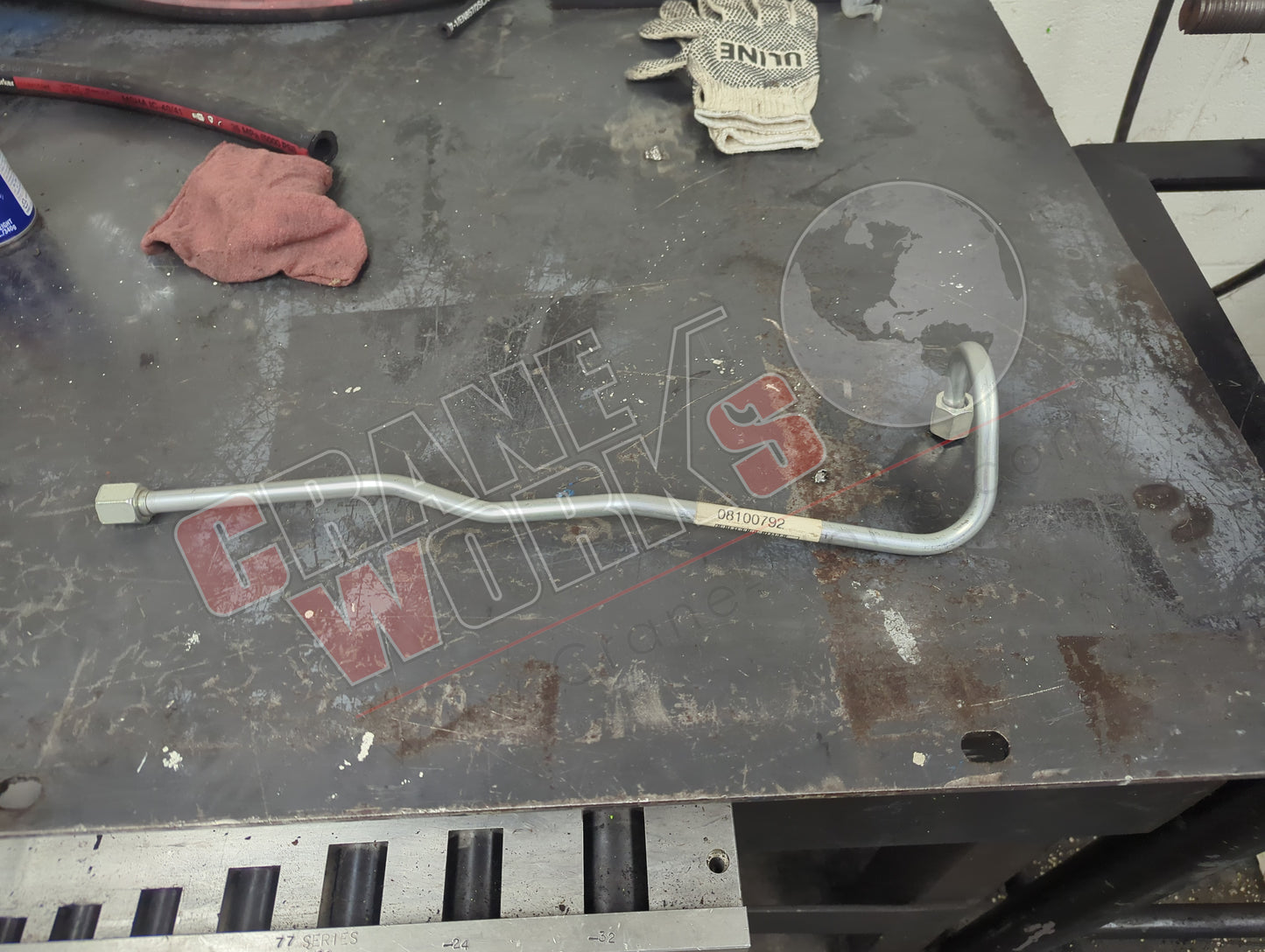 08100792 | New Steel Pipe Pos.1