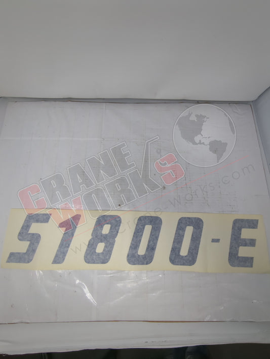 10010560 | New Plate/Sticker