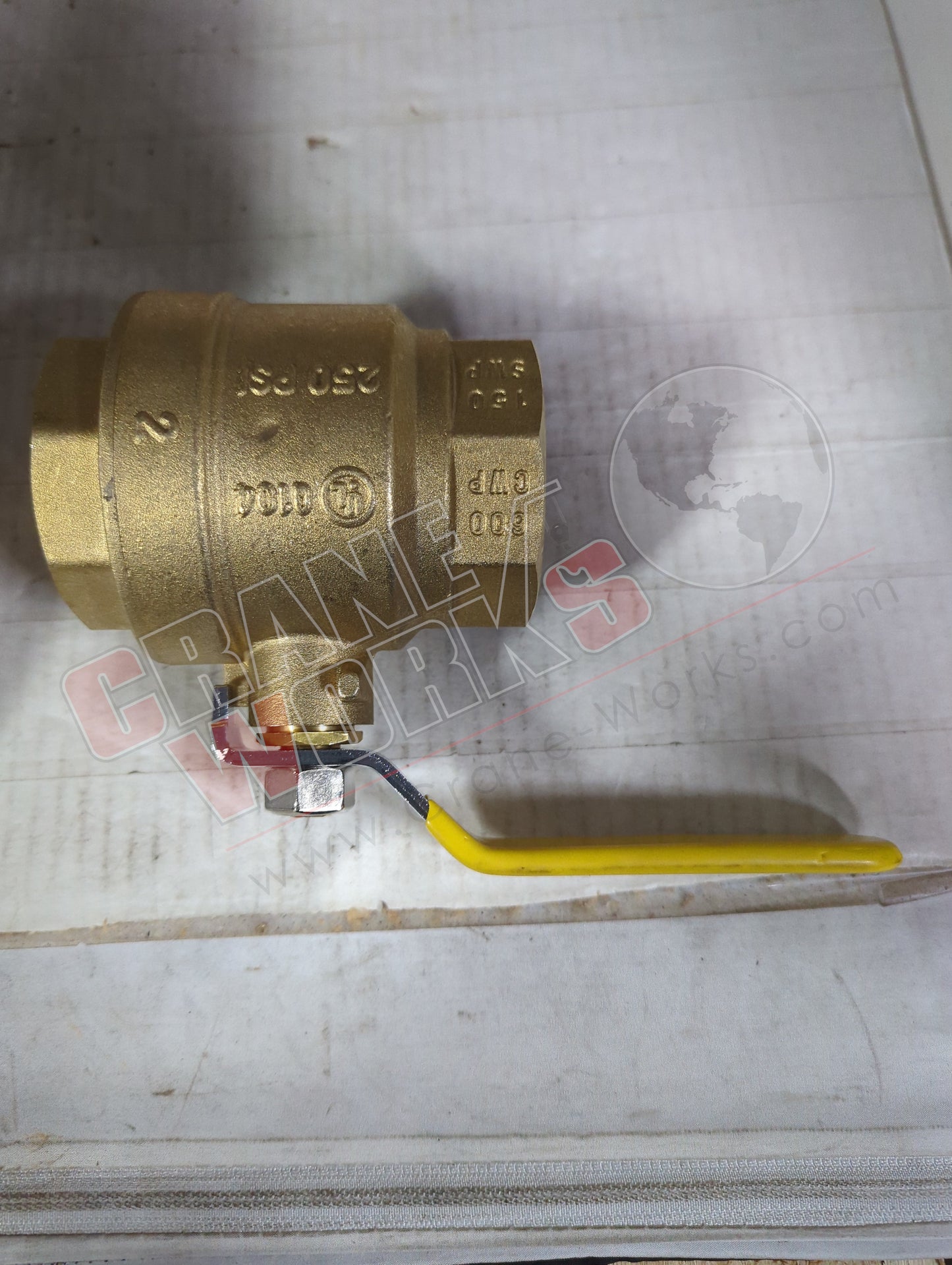 V500P-32 | New 2" Brass Ball Valve( 913756-4)
