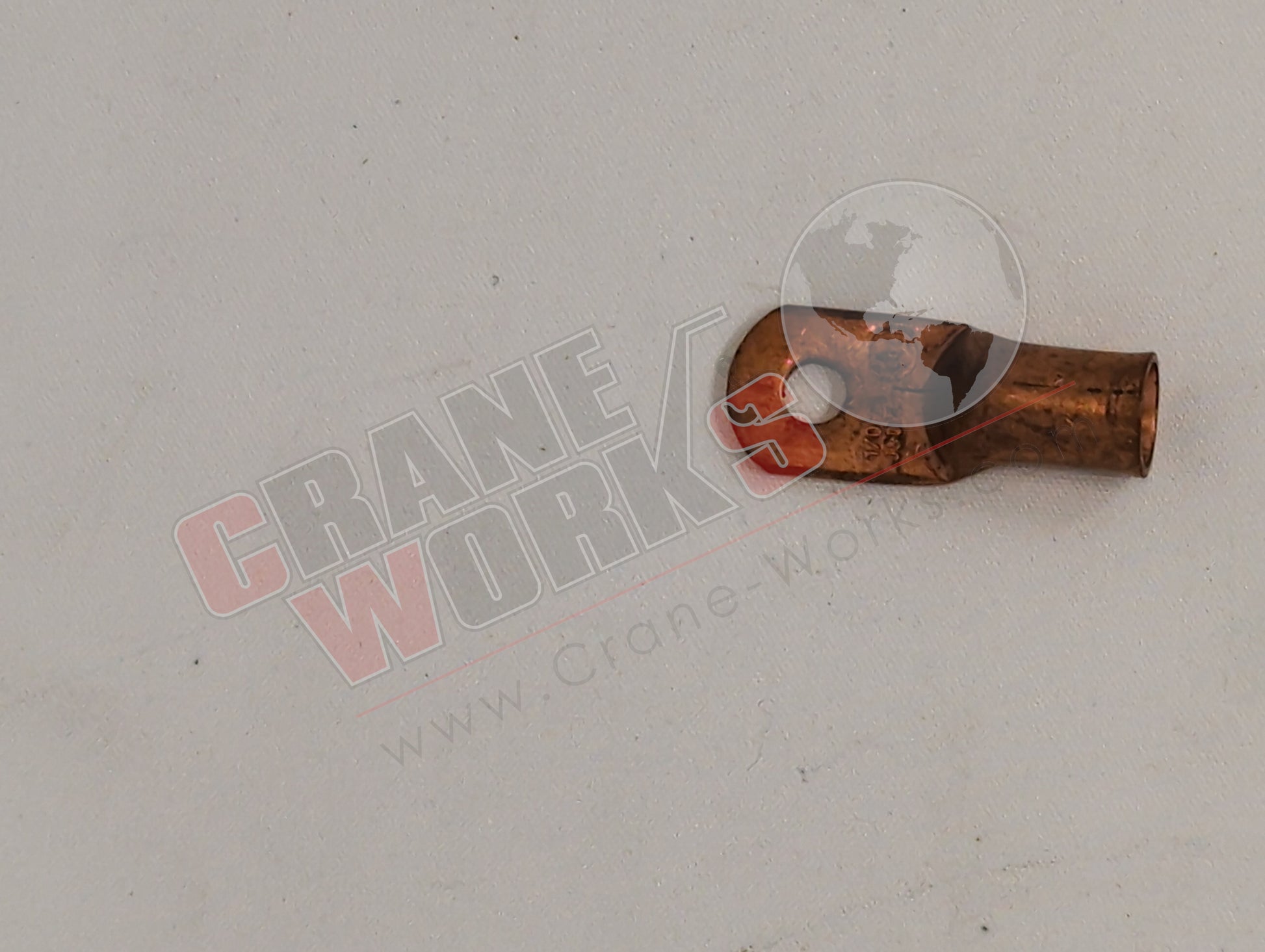 Picture of 23707, a  New Lug-Copper-Tin Plated 1/0 Ga. (43164).