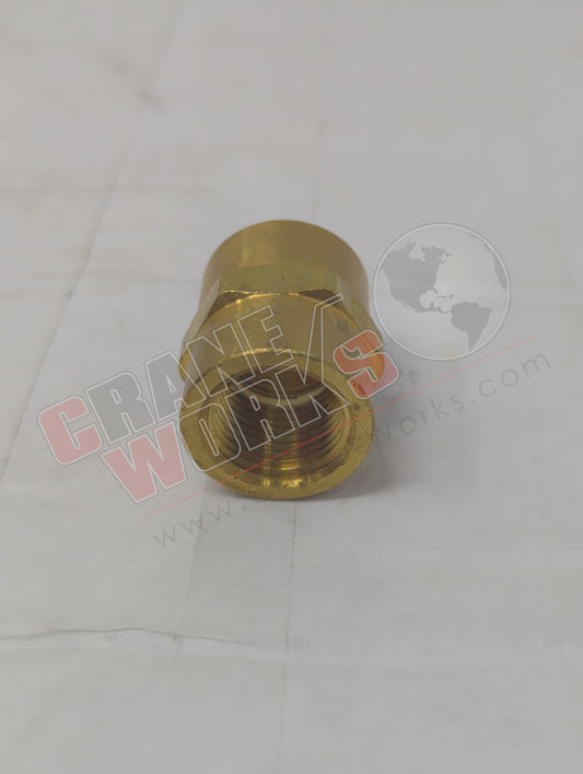 '-11090-2 | New 3/8" Brass Pipe Coupling (207P-06)