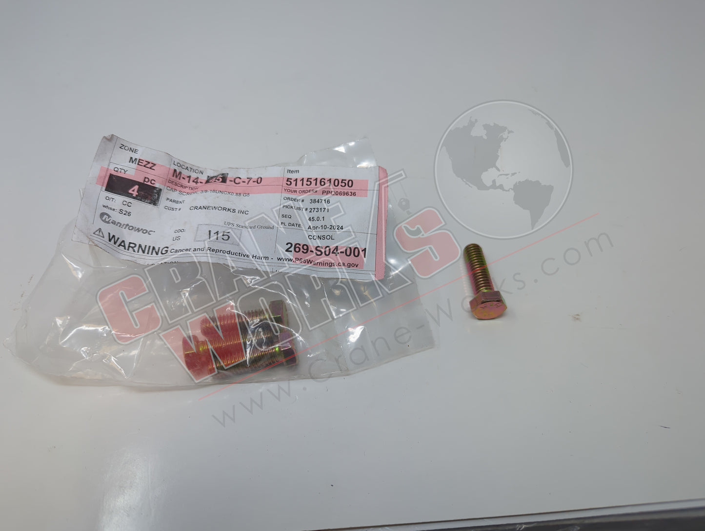 5115161050 | New Cap Screw