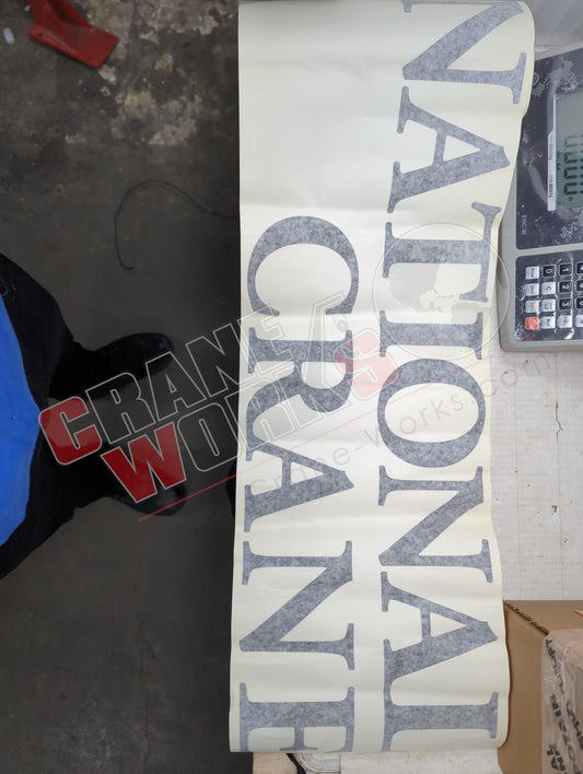 878092 | New Decal-National Crane Logo
