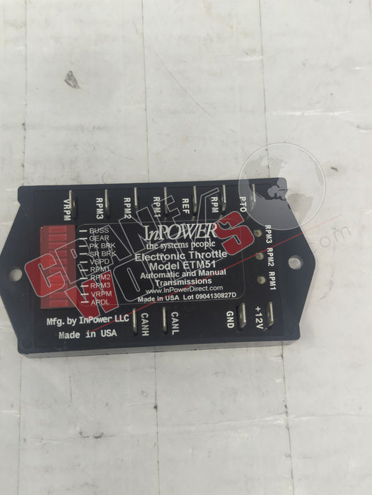 ETM51 | New Electronic Throttle Module