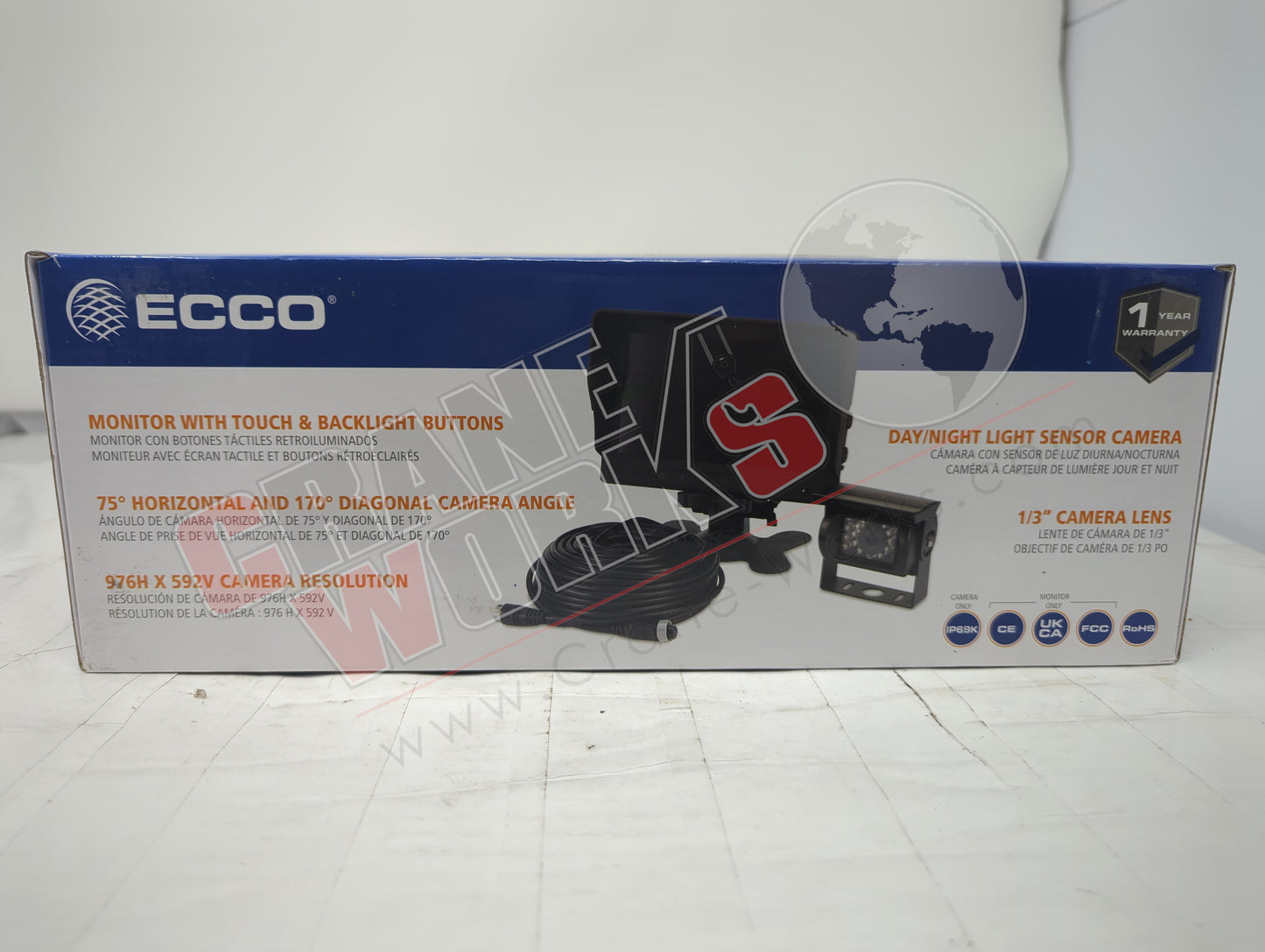 K7000B | New Backup Camera Kit 7" Monitor