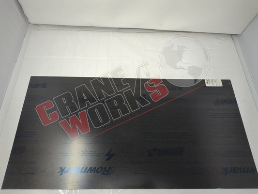 LM922-402 | New Plastic Engraving Plt (Black)