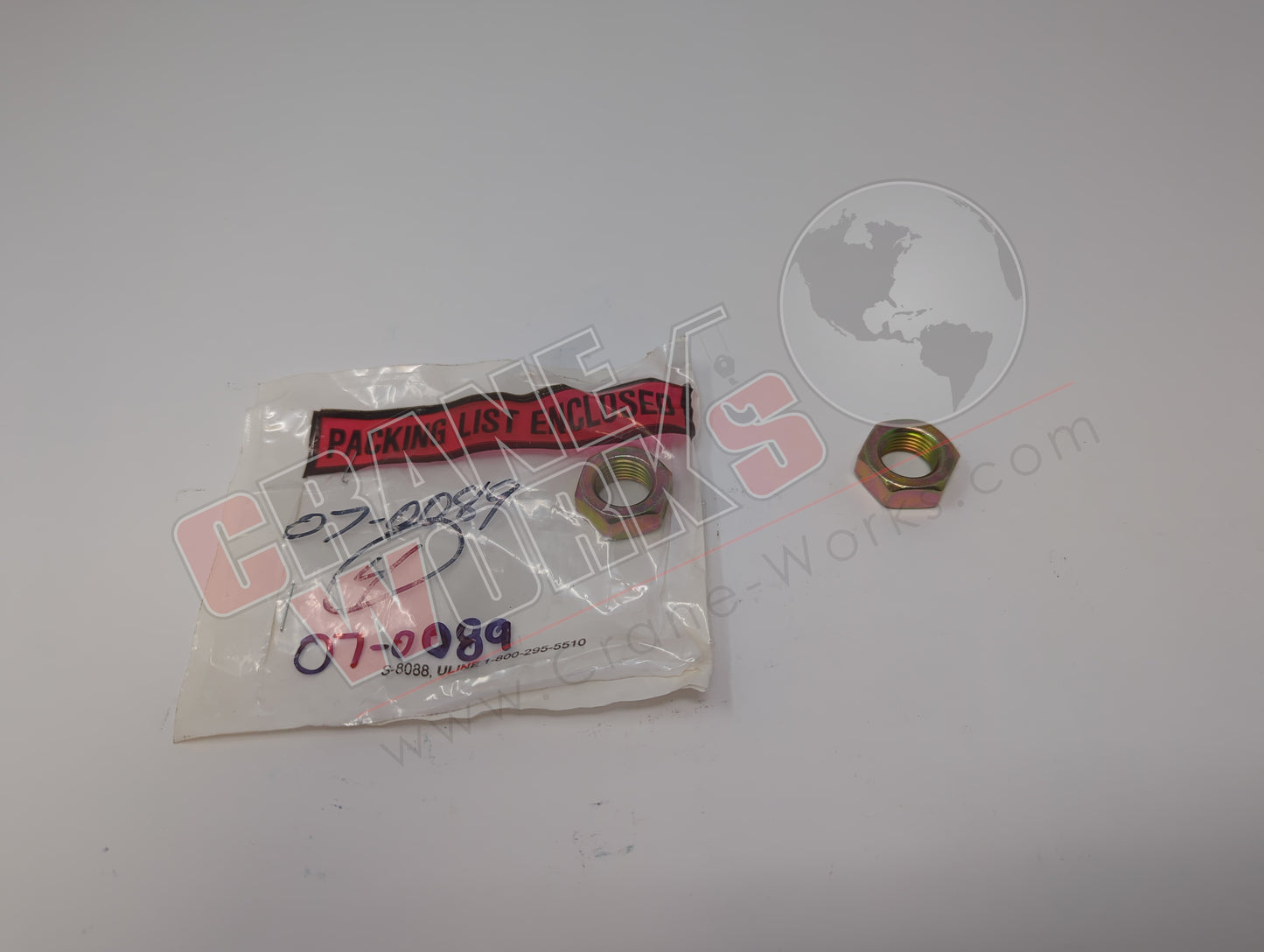 07-0089 | New 5/8 Jam Nut Nf Gr8 (R)