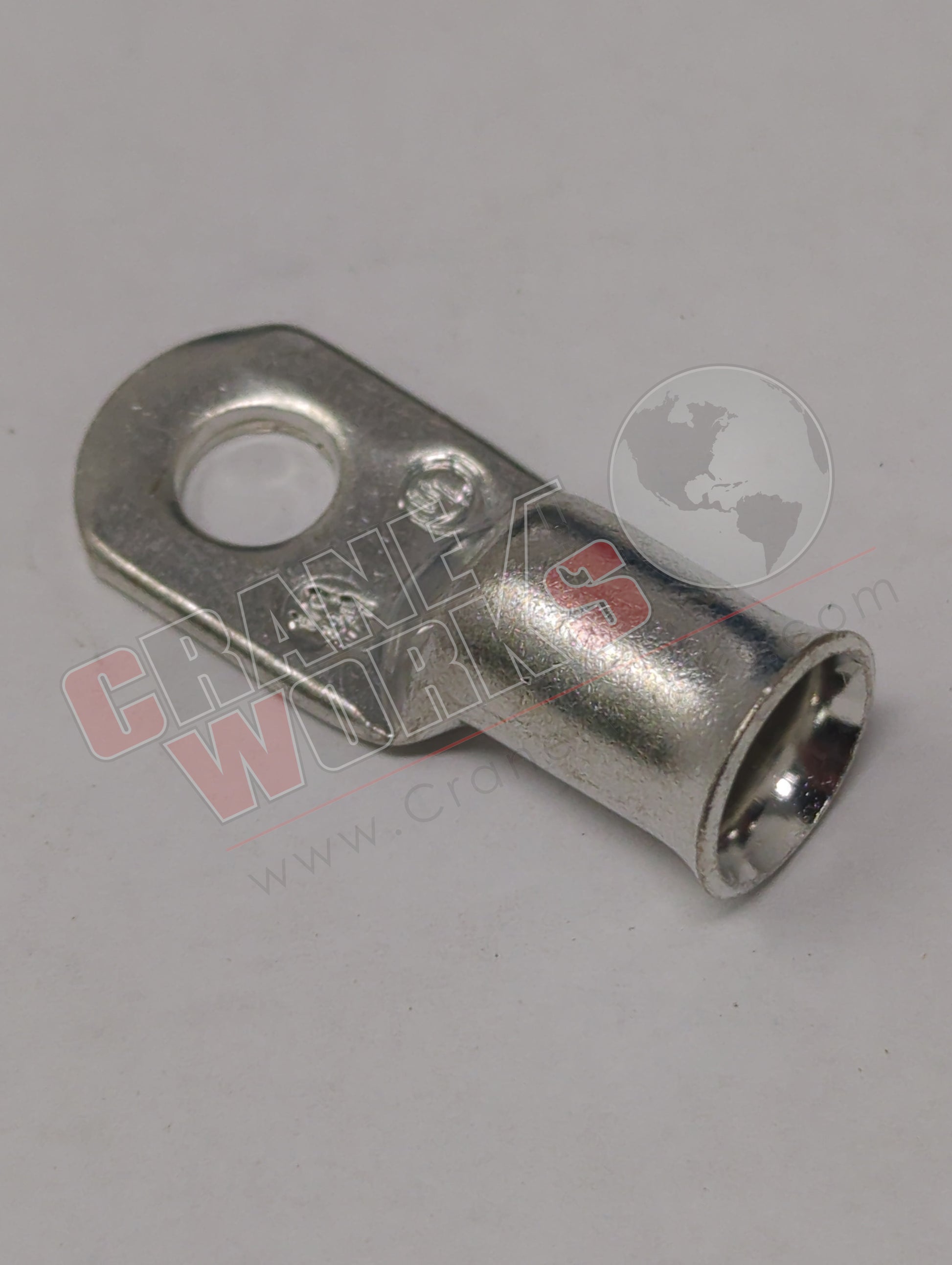 Picture of 23708, a  New Lug-Copper-Tin Plated 1/0 Ga. (43164).