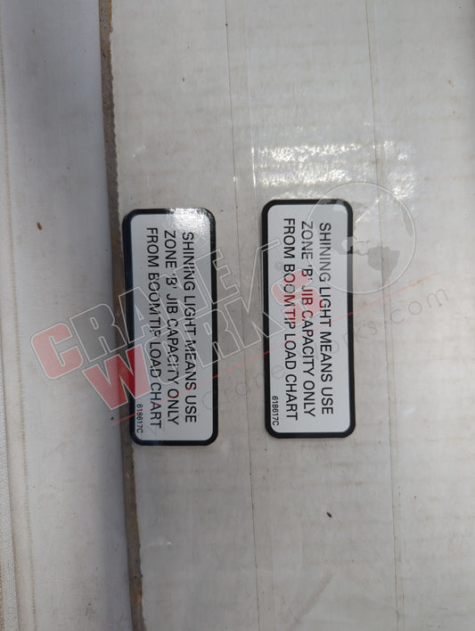 618617TU | New Decal,Tt Light,At Tt