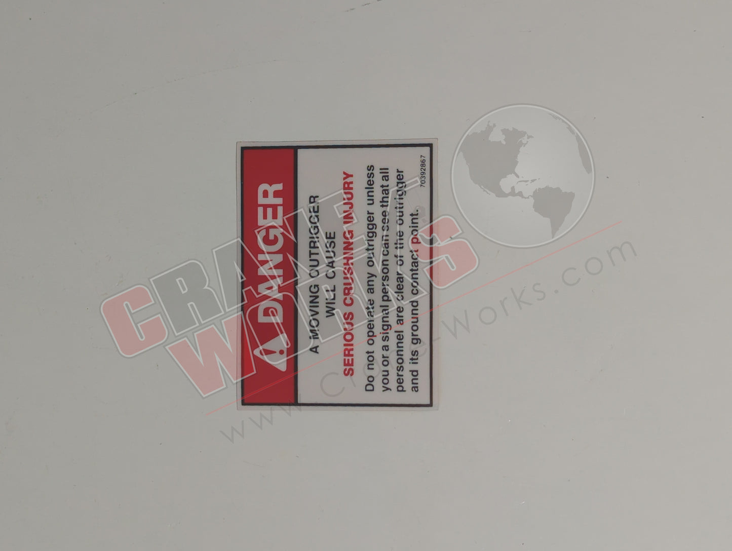 70392867 | New Danger Outrigger