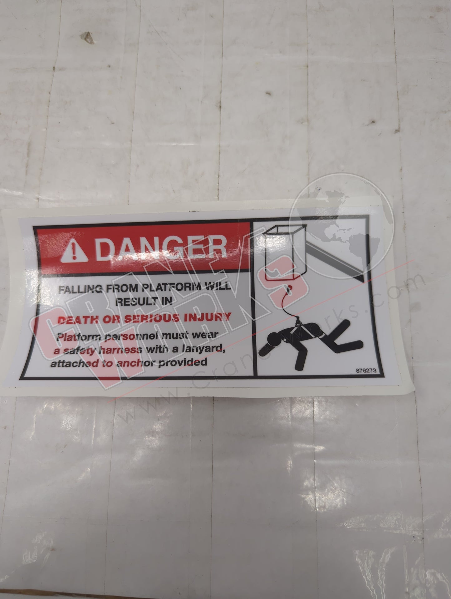 876273 | New Decal - Danger Falling From Platform