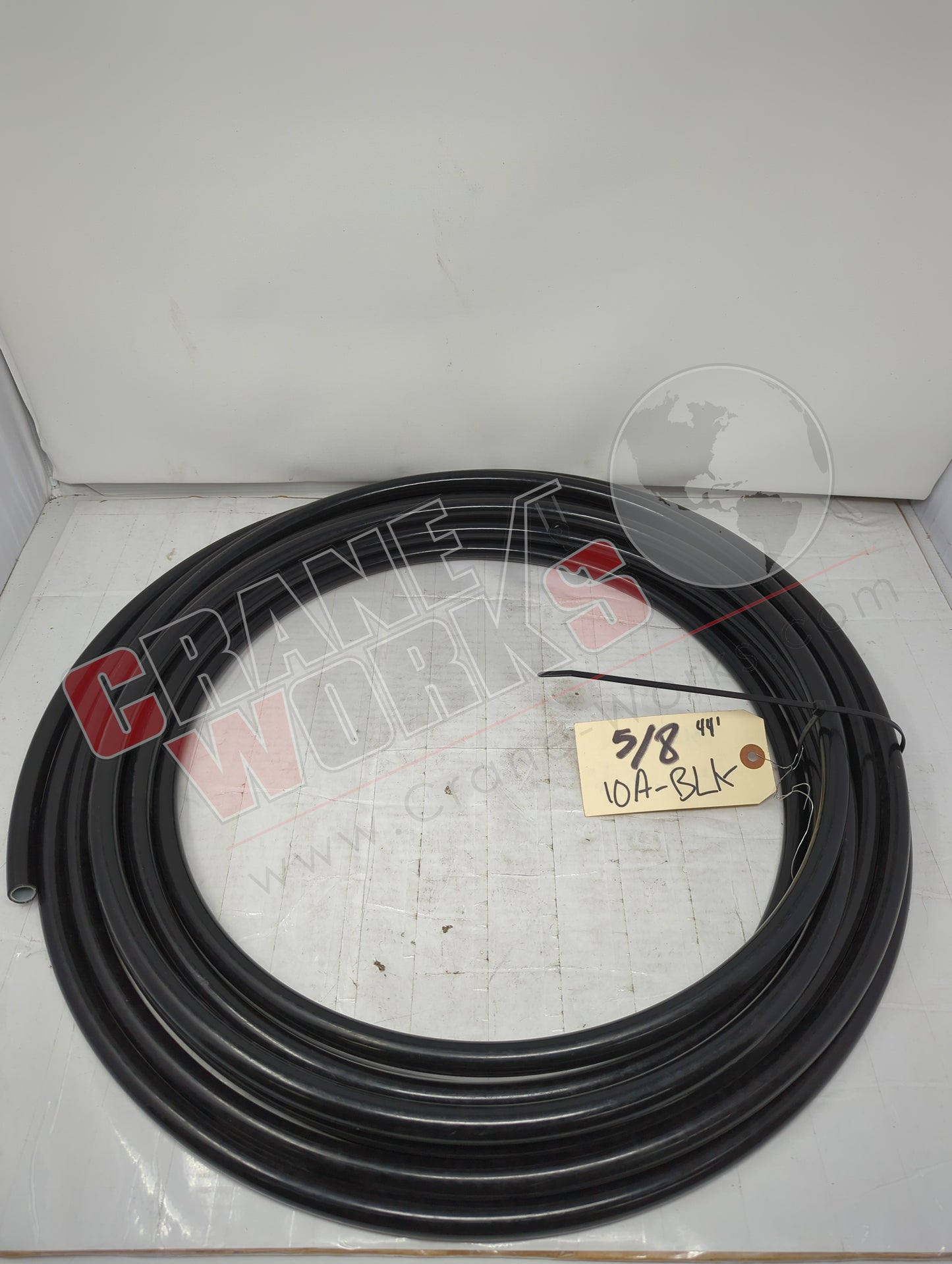 10A-BLK | New 5/8 Blk Nylon Tubing