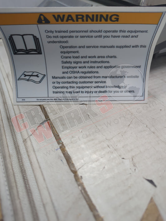 A10 | New Warning Read Manuals