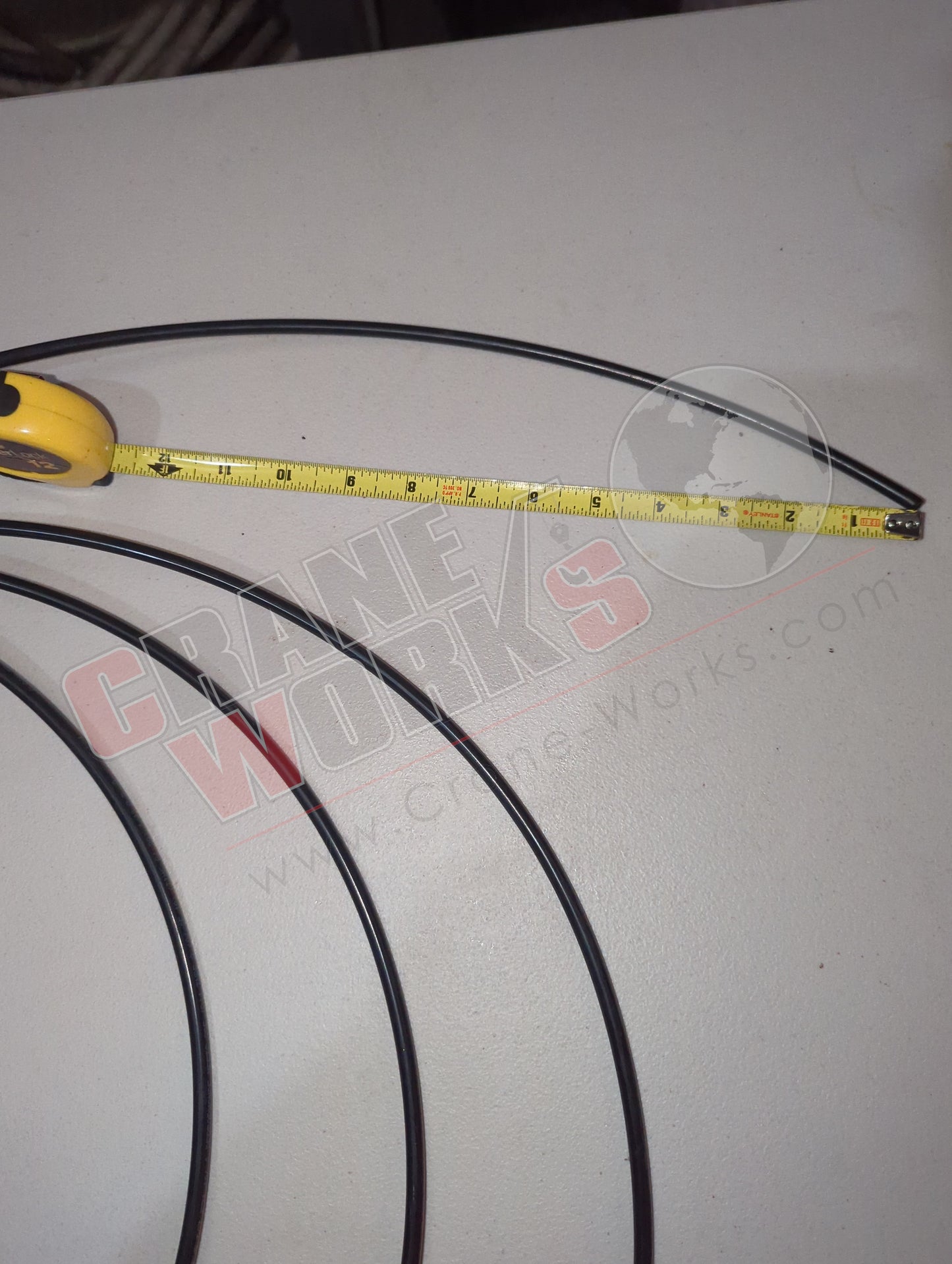 04A-BLK | New 1/4in Black Nylon Tubing