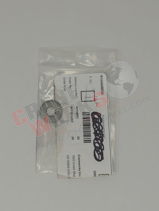 8100600000 | New 5/16 Flat Washer